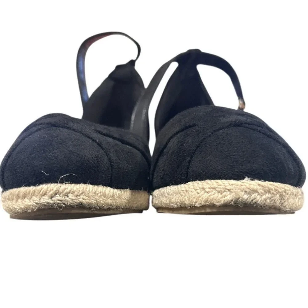 Reimferce Women Size 8 Black Faux Suede 2.5